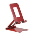 thumbnail image 4 of maskred Metal Cell Phone Stand Non-slip Anti-electric Shock Tablet Holder Smartphone Fixed Mount, Red, 4 of 8