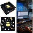 thumbnail image 4 of Gieenan 92x92x25mm 92mm 12V Cooling Fan 1.04A for Industrial Use and High End Computings, 4 of 8