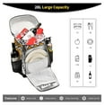 thumbnail image 4 of Cooler Backpack Insulated Leak Proof Beach Cooler Bag 30 Cans Waterproof Lightweight Soft Lunch Picnic Cooler for Men Women, 4 of 7