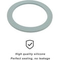 thumbnail image 4 of 2 Pack of Blender Replacement Parts Blender Ice Crusher Blade with 4 Rubber O Ring Sealing Ring Gasket for Oster Osterizer, 4 of 5