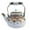 Yellow, variant on Enameled Porcelain Kettle, 2.5L Kettle Tea Kettle, Coffee Pot with Heat-Resistant Handle, Enamel Kettle Induction Cooker, for Kitchen Home Cafe Camping Gas Stove