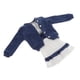 thumbnail image 5 of Conjunto de Ropa de muñeca Sunnimix 1/6 para muñeca femenina 12 pulgadas PH Azul, 5 of 8