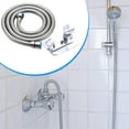 thumbnail image 2 of Yooshoverk Shower Hose 304 Stainless Steel Universal with Holder for Bathroom Use, 2 of 6