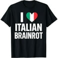 thumbnail image 2 of 100% Cotton I Love Italian Brainrot Meme Funny Boys Kids Brain Rot T-Shirt, 2 of 5
