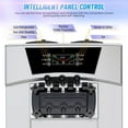 thumbnail image 5 of Missky Commercial Ice Cream Maker Machine with LCD Display & Auto Clean Function, 2200W, Silver & Black, 5 of 8