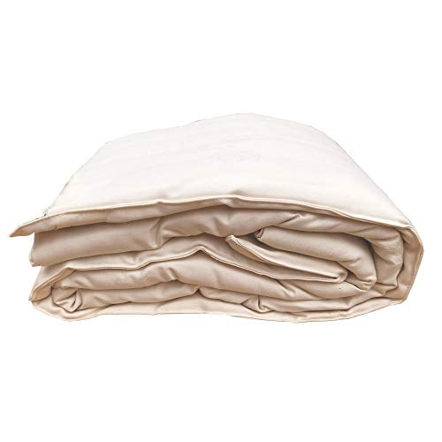 Protège-matelas en Coton Biologique et Laine Écologique - California Très Grand 3/4 Pouces