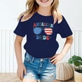 thumbnail image 5 of LUOGENLI Boys Shirts Size 6-7 Youth Small Kids Boys America Flag Shirts 4th of July T Shirt Toddler Girls Cotton Patriotic Tops Tee Independence Day Clothes Boys Shirts Size 10-12 8-9 Years, 5 of 6