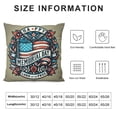 thumbnail image 6 of Nawypu Happy Memorial Day Throw Pillow Cover Sketch of American Patriotic Flags and Country Decorative Square Pillow Case for Home Bedroom Living Room Cushion Cover  2pcs White, 6 of 6