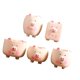 thumbnail image 2 of 5x macetas para bonsái, macetas, decoración, novedad, maceteros de cerámica con forma de cerdo, maceta para Patio, interior, hogar, parterre, Patio, 2 of 7