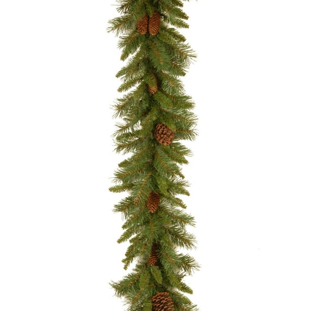 9' x 10" Pine Cone Artificial Christmas Garland Unlit