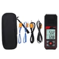 thumbnail image 2 of K J Type Thermocouple , Flashing Alert Function Digital Temperature Meter Wide Measuring Range  for Aquarium, 2 of 7