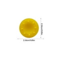 thumbnail image 3 of Methold 2 piezas de consola de juegos Gamepad Thumbstick cubierta de silicona Joystick Grips Caps Gaming Controller reemplazo para One Videojuegos y accesorios Amarillo, 3 of 6