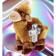 thumbnail image 5 of DolliBu Camel Stuffed Animal with Silver Cross Plush – Religious Baptism Gifts for Boys and Girls, Dedication Christening Gifts Plush Prayer Toy Healing Stuffed Animal - 10 Inches, 5 of 6