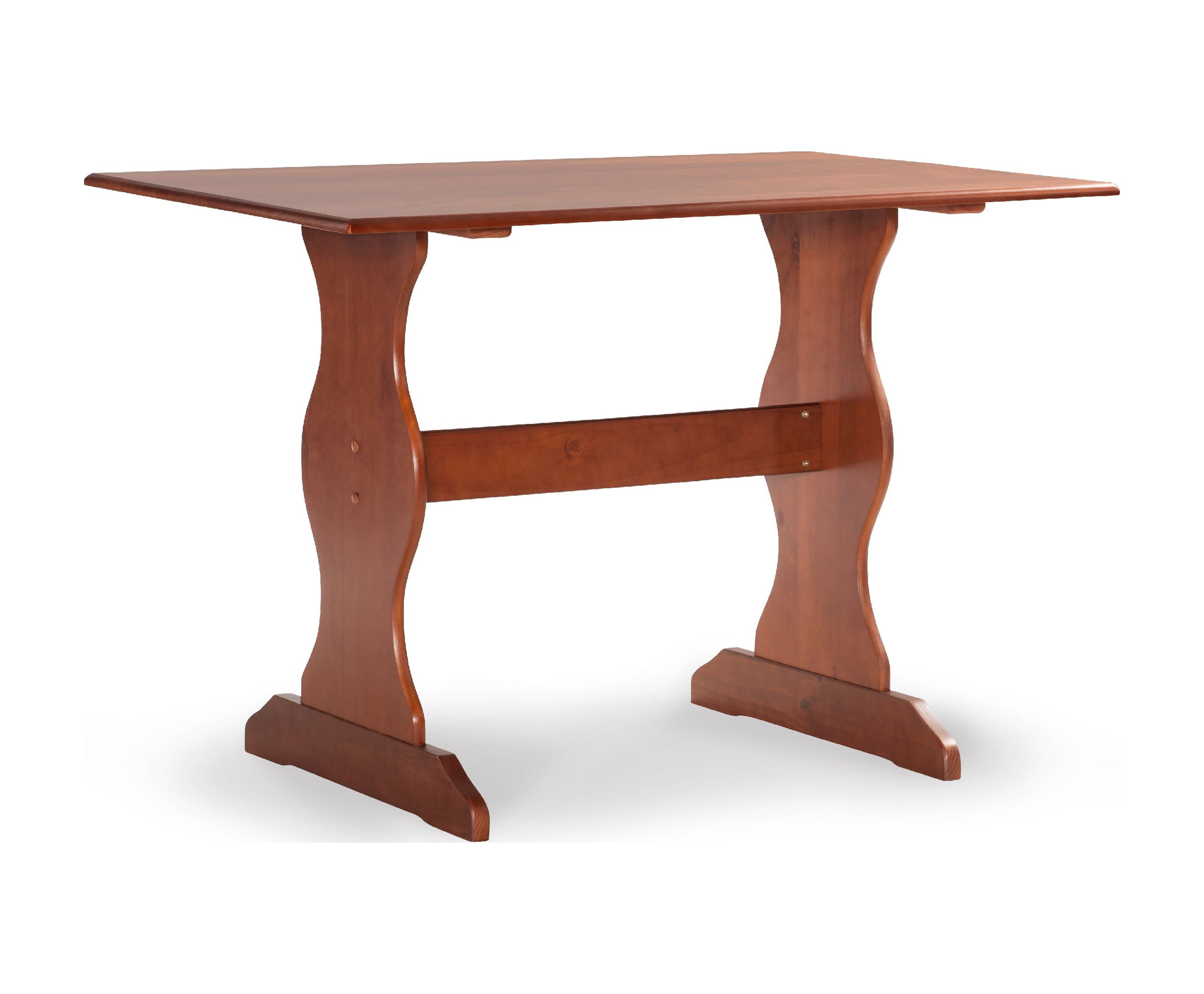 Linon Varden Walnut Farmhouse Dining Table