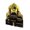 Black, variant on Yihuala Pendant Decorations Wood Ornament Wood Eid Party Supplies for Rooms