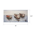 thumbnail image 2 of Yosemite Home Decor 3130045 Bateau à Rames Harmony I Peint à la Main sur Toile, Multicolore, 2 of 2