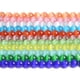 thumbnail image 5 of Nvzi 2 piezas de accesorios de joyería de cuentas redondas de color rosa claro, cuentas sueltas redondas tejidas a mano, accesorios de joyería DIY - 4 mm, 5 of 5