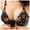Black, variant on JGTDBPO Full Coverage Bras For Women Bowknot Printing Comfortable Wirefree Support Bras Plus Size Push-Up Bras Sports Bras Everyday Bra Minimizer Bras Vest Lingerie Nursing Bras