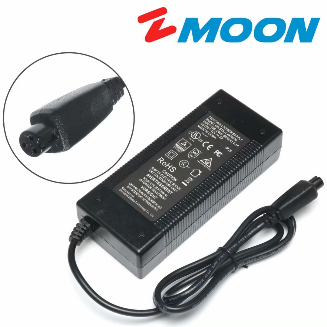 E Scooter Battery Charger Cable for Electric Balancing Scooter Hoverboard US 