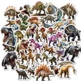 thumbnail image 1 of Calcomanías con dibujos animados de dinosaurios con grafitis de dinosaurios, 50 unidades, para niños, 1 of 2