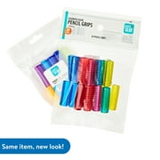 Pen+Gear Soft Pencil Grip, Assorted Colors, 20 Count