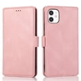 thumbnail image 1 of Funda tipo cartera con tapa de cuero para iPhone 14 13 12 Mini 11 Pro XS MAX X XR 8 7 6s 6 Plus 5 5s SE 2020 2022, funda para teléfono con ranura para soporte de tarjeta Deng Xun unisex, 1 of 2