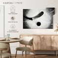 thumbnail image 5 of Elephant Stock Monochrome Hockey Wall Art - Horizontal Canvas Wall Art - Living Room Wall Decor - Sports Canvas - Black And Gray Decor - 39" x 26", 5 of 8
