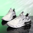 thumbnail image 2 of ZERJER Unisex Athletic Shoes - Couple Style Lace-Up Sneakers, Comfortable Street Style Running Shoes with Round Toe, All-Season Casual Athletic Shoes, 2 of 9