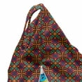 thumbnail image 5 of Abstract Lounger Chair Bag, Colorful Geometry and Nature Inspired Ornamental Flower Like Details Pattern, High Capacity Storage with Handle Container, Lounger Size, Multicolor, by Ambesonne, 5 of 5