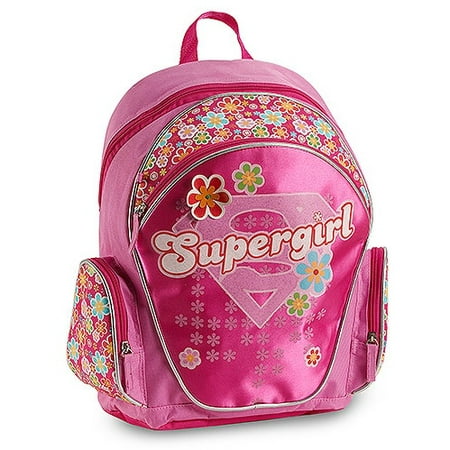 Supergirl Backpack With Cosmetic Case