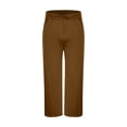 thumbnail image 5 of Men's Sweatpants Open Bottom Running Athletic Comfy Solid Color Loose Drawstring Pants with Pockets for Daily Wear, 5 of 7