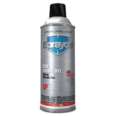 Layout Dyes, 12 Oz Aerosol Can, Blue | 1 Case of 12 Can