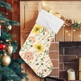 thumbnail image 5 of Coolnut Wildflower Christmas Stocking Personalized Large Candy Stocking, Xmas Stockings Decoration Hanging Gift for Family Holiday Party Ornaments Decor Fireplace, 5 of 7