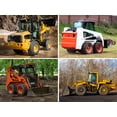 thumbnail image 3 of HALBERD 10-16.5 Skid Steer Tires 10-16.5 10 Ply Heavy Duty SKS Industrial Skid Steer Tires Set of 2, Tubeless, 3 of 7