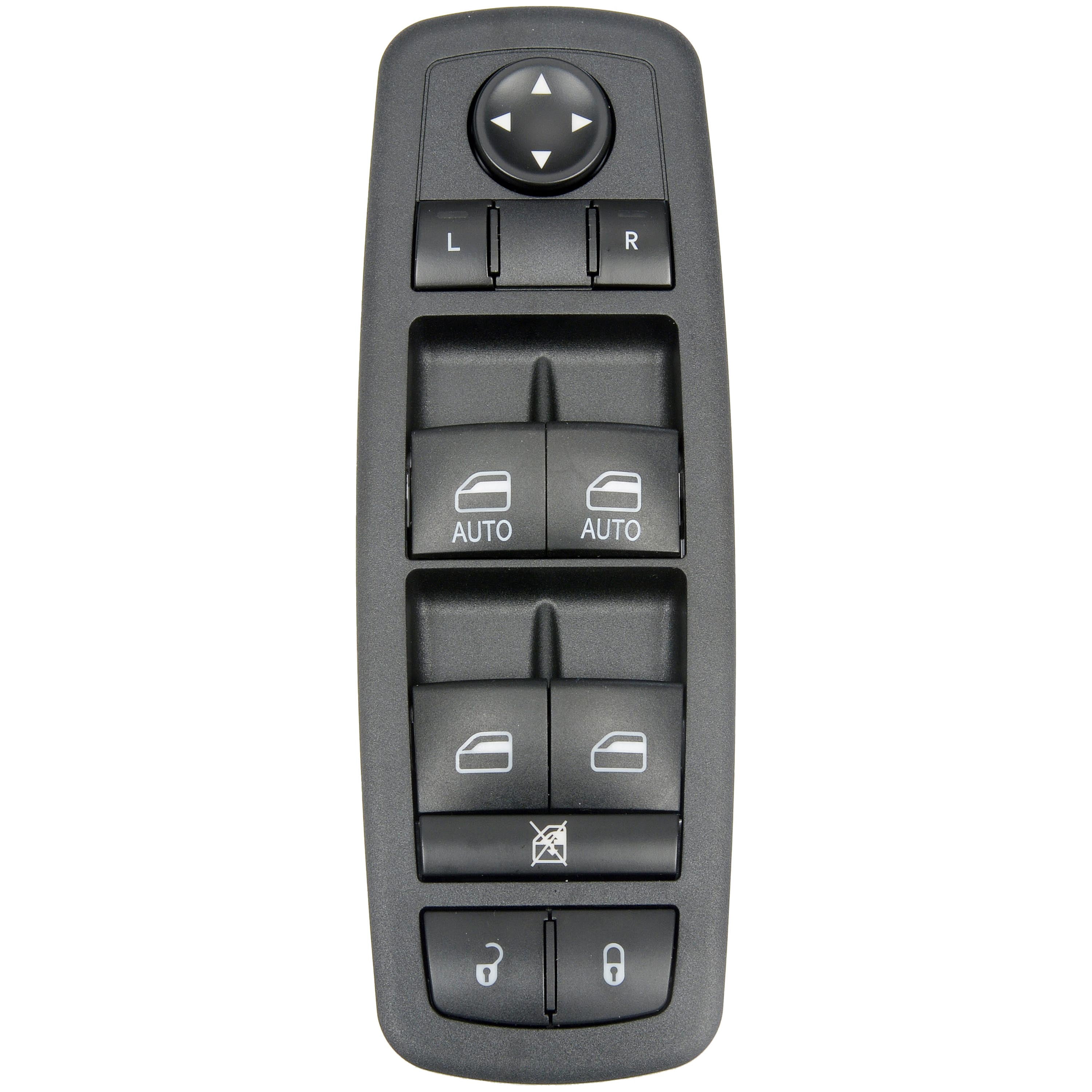 Dorman 901-684 Front Driver Side Master Window Switch - 10 Button for Specific Dodge / Jeep Models