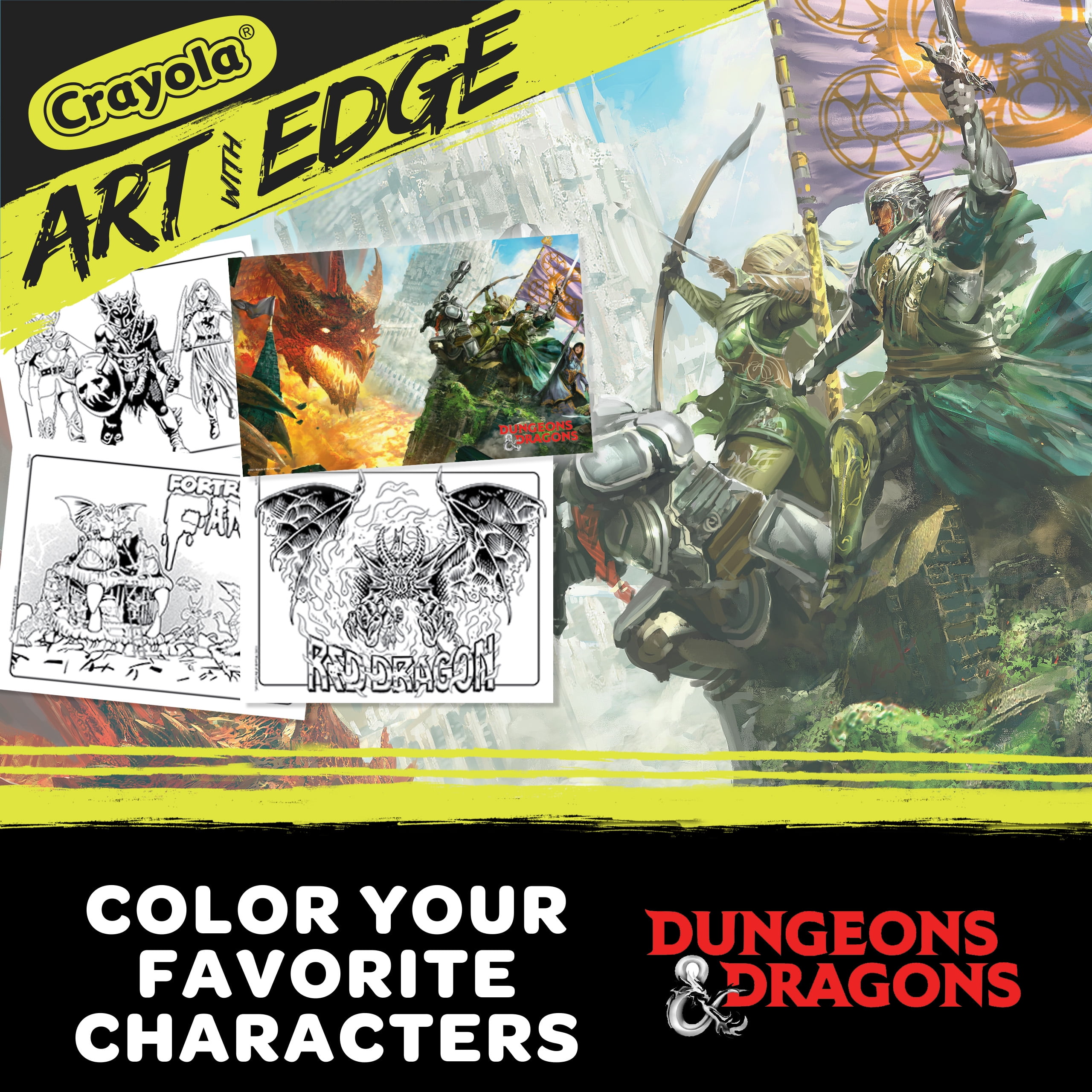 Art With Edge coloring books for tweens and teens makes coloring cool.