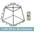 thumbnail image 2 of Urbanest Square Softback Bell Lampshade, Faux Silk, 5.25-inch by 9-inch by 8-inch, Taupe, 2 of 2