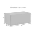 thumbnail image 4 of Pemberly Row Housses Ensemble de 5 Pcs en Vinyle pour Sectionnel d'Extérieur, Gris, 4 of 10
