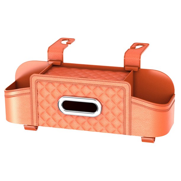 Teissuly Car Seat Back Organizer Backrest Pouch, Multifunctional Storage Box Car Seat Back Tissue Box Teissuly WER202311212559