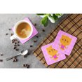 thumbnail image 3 of Yoga Cat Foam Coaster Set of 4, 3 of 3