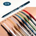 thumbnail image 1 of Lápiz Delineador de ojos con purpurina para mujer, 10 colores, marrón, negro, resistente al agua, pigmento de moda, maquillaje de ojos, cosméticos, 1 piezas （7 Tamaño completo, 1 of 5