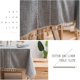 thumbnail image 3 of Mantel cuadrado Yjmei (gris de moda, cuadrado, 140 x 140 cm) de tela de algodón y lino con borlas, mantel moderno lavable para mesa de cocina, 3 of 5