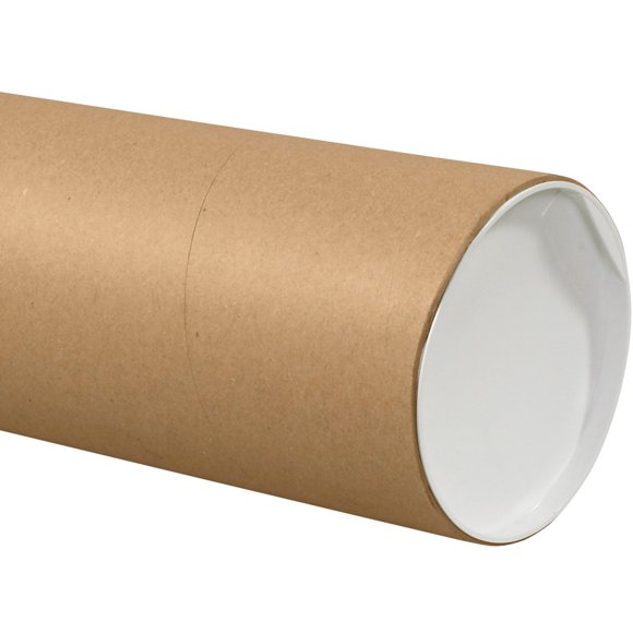 Great Box Supply Tubes de Courrier Jumbo, 6 X 60, Kraft, 10 Caisses