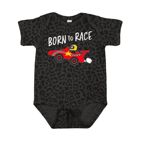 

Inktastic Born to Race- Red Race Car Gift Baby Boy or Baby Girl Bodysuit