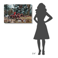 thumbnail image 4 of Global Gallery's 'Foxhunt' By Marilyn Hageman Stretched Canvas Wall Art, 4 of 4