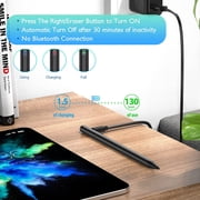 MATEPROX Microsoft Stylus Pen, Surface Pen for Microsoft Surface Pro x/8/7/6/5/4/3/Surface 3/Go 3/2/Go/Book/Laptop 1/2/Studio, Magnetic Adsorption, Palm Rejection Stylus Pen-Black