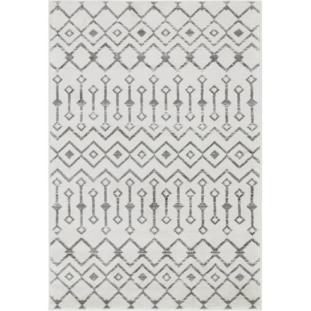 Unique Loom Moroccan Trellis Contemporary Area Rug or Runner Walmart