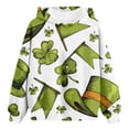 thumbnail image 7 of Mercatoo Girls St 𝐏atricks Day Hoodie Casual Funny Shamroc𝐤 Print Hoodie Sweatshirts for Kids Girls Saint 𝐏atricks Day Outfit, 7 of 7