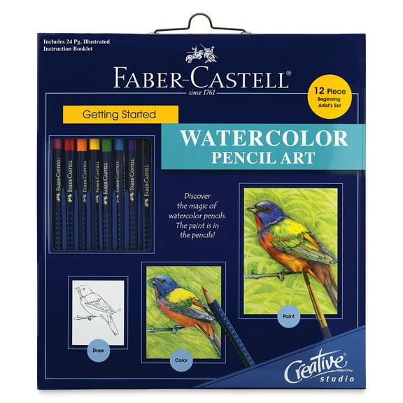 Faber-Castell Creative Studio Getting Started Watercolor Pencil Set