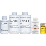 Olaplex No.3 Hair Perfector 3.3 oz, No.4 & 5 Bond Maintenance Shampoo & Conditioner 8.5 oz Each, No.6 Smoother 3.3 oz and No.7 Bonding Oil 1 oz